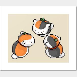 Baby Nyanko Pixel Art Posters and Art